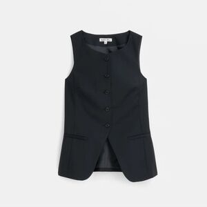 Alex Mill Sammie vest in wool blend.